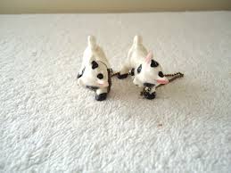 Vintage Set Of 2 Miniature Baby Porcelain ? Calves On A ...