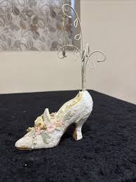 Jewelry Holder Wedding Lady Mannequin Figurine Art Deco 10” W/ Shoe Ring Holder | eBay