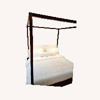 Armani Casa Acacia Canopy Bed - AptDeco
