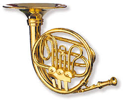 Magnet: Tiny French Horn Replica | Juilliard Store