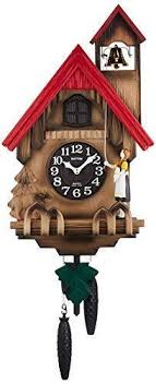 Rhythm Clock Wall Clock Analog Cuckoo Tyrolean R 4MJ732RH06 ...