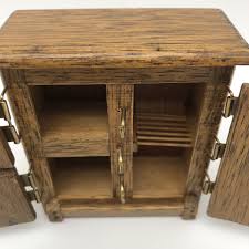 Vintage Concord Design Miniature Wooden Ice Box 1970s Doll ...