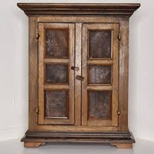 Model of Cabinet, '600 Style in Walnut With Briar Panels ...