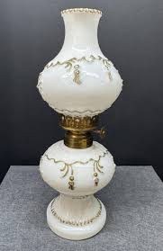 Antique Miniature Milk Glass Oil Lamp, With the Maltese Cross - Etsy