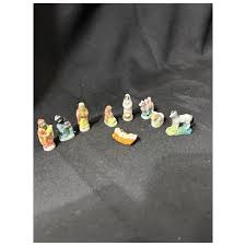 Vintage Miniature Porcelain Nativity Scene Set. For Sale at ...