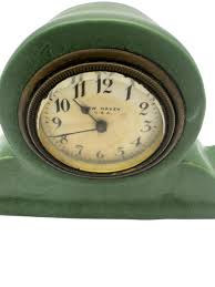 Antique Hampshire Pottery Mantle Clock Circa 1910 – Arts ...