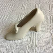 Vintage High Heel Shoe Planter/figure Lady With Cherub Curled Toe White and Pink Gold Accents Small Unique Collectible Shelf Interior Decor - Etsy