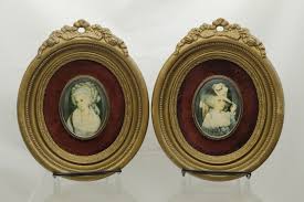 Vintage Cameo Creations Victorian Oval Gold Painted Frames, Set of Two (V8400) - Etsy Australia