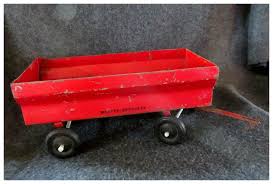 Old Ertl Massey Ferguson Toy Wagon. For Sale at Ruby Lane