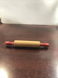 vintage wooden Miniature rolling pin 7 inches long | eBay