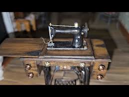 Chrysnbon Sewing Machine 1:12 | Adding Realism with Waverly ...