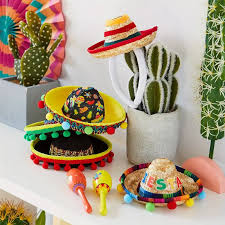 de mayo fiesta sombrero headband – colorful fabric - Temu