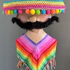 Poncho Wreath Attachment - Etsy