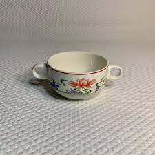 Villeroy and Boch Double-handled Cup in the Florida Pattern - Etsy