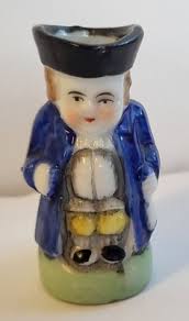 Vintage Porcelain Miniature Toby Jug 2" Pitcher Made in Japan Small Chip on Hat | eBay