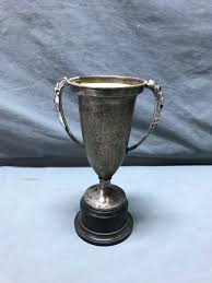 Antique Vintage 10" Tall Jewish Center of UGL Trophy Cup ...