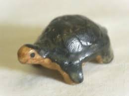 Mini Bone China Box Turtle Shadow Box Shelf Miniature Decor ...