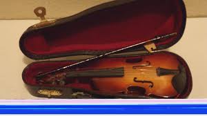 Mini Violin in Case Musical 6 1/2" Doll Accessory | eBay