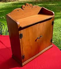 Antique Pine Wall Cabinet - Etsy