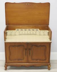 Antique Dry Sink With Cabinet Top