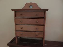 Collectable Miniature 11" Tall Maple Bureau - Etsy