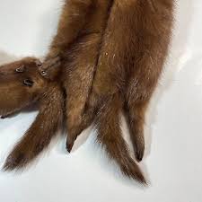 Vintage Real Mink Fur Collar Neck Warmer Scarf Neck Covering Shawl | eBay