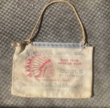 VINTAGE MINNEQUA INDIAN CHIEF WATER BAG - PUEBLO TENT ...
