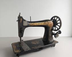 Vintage Singer Sewing Machine, 1940's, Not Working, for ...