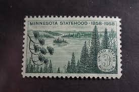 Scott # 1106 * Minnesota Statehood 100th Anniversary * U.S. ...