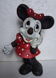 Minnie Mouse Bank Cast Iron Office Collectible Home Den ...