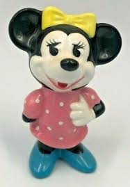 Disney Minnie Mouse Porcelain Ceramic Figurine Japan | eBay