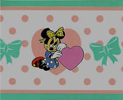 Mickey for Kids - Minnie Mouse Decorative Border WFP12 Size 15 FT X 6.83 in for sale online | eBay