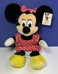 Vintage Minnie Mouse 12" Plush Walt Disney World ...
