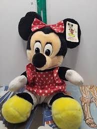 Disneyland Walt Disney World Vintage Minnie Mouse Plush ...
