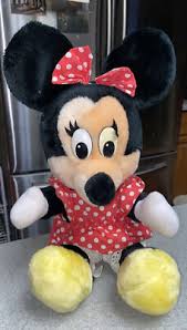 Disneyland Walt Disney World Minnie Mouse Vintage Plush ...
