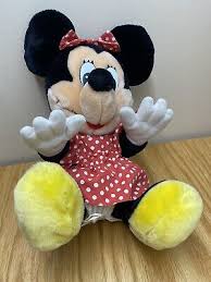 Vintage Disneyland Disney World Parks Plush Minnie Mouse ...