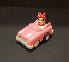 1988 Disney 'Minnie Mouse' Pull-Back Car McDonalds Happy ...