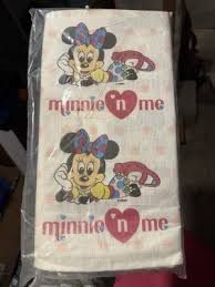 Minnie Mouse Vintage Fashion Art Paper Table Cover NIP Rare ...