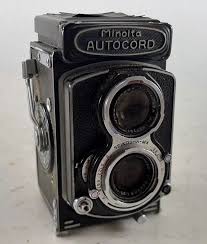 MINOLTA Autocord Model L Medium TLR Camera 75mm f3.5 Rokkor Lens Vintage 1950s | eBay