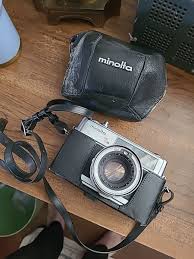 Minolta Hi-Matic 7s Film Camera 45mm f1.8 JAPAN PARTS OR ...