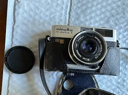 Minolta Hi-Matic F Film Camera Rokkor f=38mm 1:2.7 AS-IS | eBay