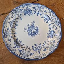 DERUTA Xl Handpainted Italian Pottery Plate Large Polychrome ...