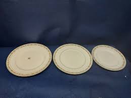 Vintage CROOKSVILLE STINTHAL CHINA Set/3 Plates 3 Different Sizes | eBay