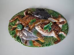 Festive Decor Idea - Minton Majolica Mallard Game Pie Dish ...