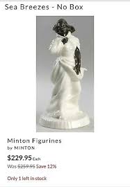 Minton Statue SEA BREEZES By Eric J Griffiths Bronze Bone ...