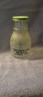 RARE Vintage Minute Maid Orange Juice Decanter Embossed with ...