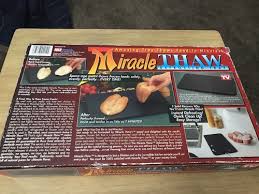 1995 The Original Miracle Thaw Defrosting Tray As Seen On TV ...