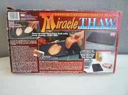 VTG 1995 Telebrands The Original Miracle Thaw Defrosting ...