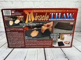 1995 The Original Miracle Thaw Defrosting Tray As Seen On ...
