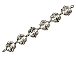 Danecraft Oak Leaf and Acorn Bracelet Sterling Silver ...